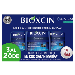 Bioxcin Quantum Şampuan 3al 2öde (Yağlı Saçlar) - Bioxcin