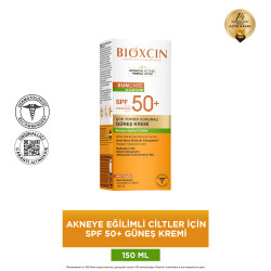 Bioxcin Sun Care Akneye Eğilimli Ciltler Için SPF 50+ Güneş Kremi 150 ml - 8