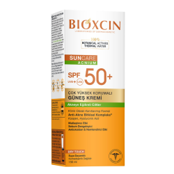 Bioxcin Sun Care Akneye Eğilimli Ciltler Için SPF 50+ Güneş Kremi 50 ml - Bioxcin