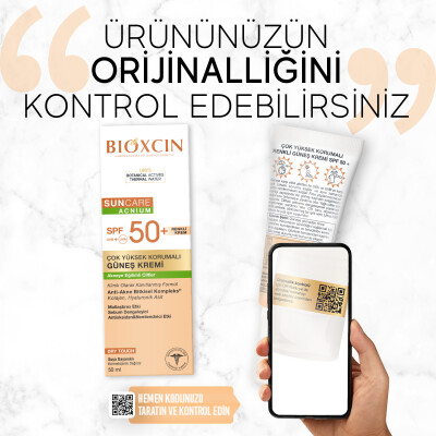 Bioxcin Sun Care Çok Yüksek Korumalı Akneli Ciltler Için Renkli Güneş Kremi Spf 50+ 50 ml - 4