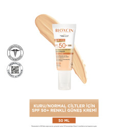 Bioxcin Sun Care Çok Yüksek Korumalı Kuru Ciltler Için Renkli Güneş Kremi Tinted Spf 50+ 50 ml - 2