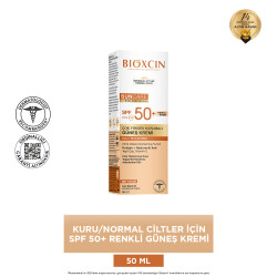 Bioxcin Sun Care Çok Yüksek Korumalı Kuru Ciltler Için Renkli Güneş Kremi Tinted Spf 50+ 50 ml - 4