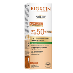 Bioxcin Sun Care Çok Yüksek Korumalı Yağlı Ciltler Için Renkli Güneş Kremi Spf 50+ 50 ml - Bioxcin