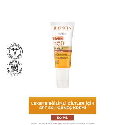 Bioxcin Sun Care Lekeye Eğilimli Ciltler Için SPF 50+ Güneş Kremi 50 ml - 2