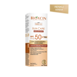 Bioxcin Sun Care Lekeye Eğilimli Ciltler Için SPF 50+ Renkli Güneş Kremi 50 ml - Bioxcin