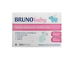 Bruno Baby Nazal Aspiratör Yedek Ucu 10'lu - Abdi İbrahim