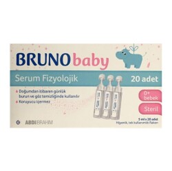 Bruno Baby Serum Fizyolojik Damla 5 ml x 20 Adet - 2