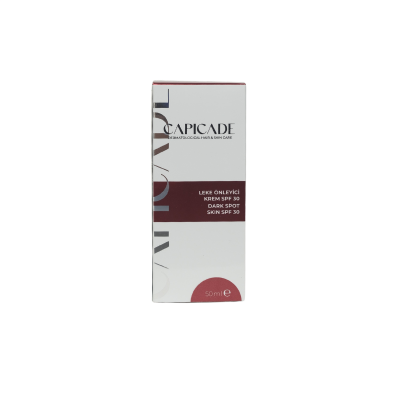Capicade SPF30 Güneş Koruyucu Krem 50 ml - Lekeli Ciltler - 1