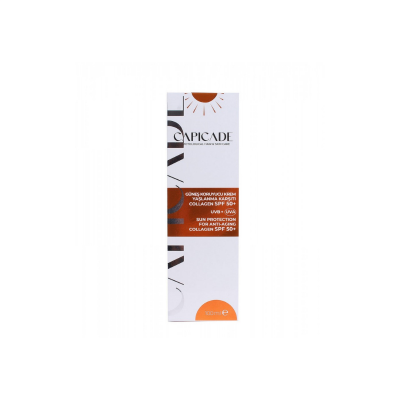 Capicade SPF50+ Güneş Koruyucu Krem 100 ml -Yaşlanma Karşıtı - 1