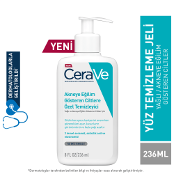 Cerave Akneye Eğilim Gösteren Ciltler İçin Yüz Yıkama Jeli 236 ml - 2