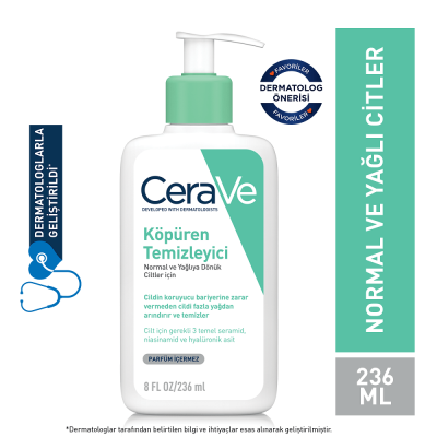 CeraVe Köpüren Temizleyici 236 ml - 10