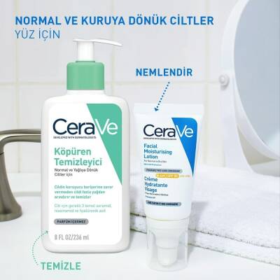 Cerave SPF50 Güneş Koruma Faktörlü Yüz Kremi 52 ml - 3