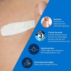 Cerave SPF50 Güneş Koruma Faktörlü Yüz Kremi 52 ml - 6