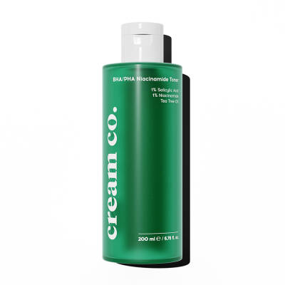 Cream Co BHA/PHA Niacinamide Toner 200 ml - 1