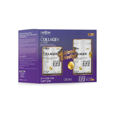 Day2Day The Collagen All Body 300 gr x 2 Adet -1 Alana 1 Hediye - 1