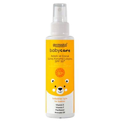 Dermoskin BabyCare Bebek ve Çocuk Güneş Koruma Losyonu SPF50+ 100 ml - 3