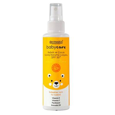 Dermoskin BabyCare Bebek ve Çocuk Güneş Koruma Losyonu SPF50+ 100 ml - 1