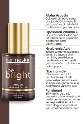 Dermoskin Be Bright Arbutin Complex Serum 30 ml - 2