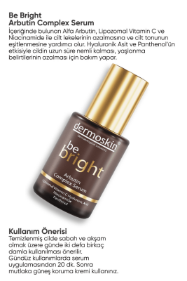 Dermoskin Be Bright Arbutin Complex Serum 30 ml - 3