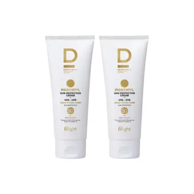 Dermoskin Be Bright Pigmentyl Sun Protection Spf 50+ Cream 75 Ml İkili Paket - 1