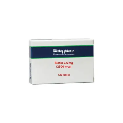 Dermoskin Medohbiotin Biotin 2,5mg 120 Tablet - 2