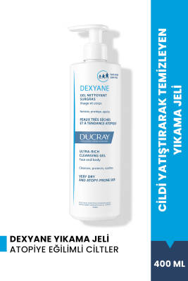 Ducray Dexyane Cleansing Gel 400 Ml Atopik Ciltler İçin Temizleme - 3
