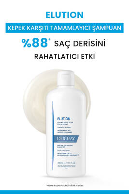 Ducray Elution Hassas Saçlar İçin Şampuan 400 ml - 2