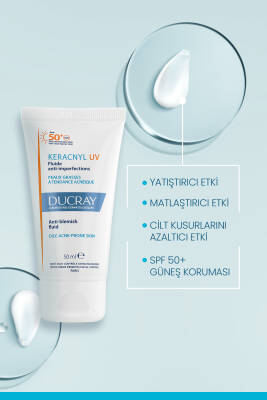 Ducray Keracnyl UV SPF50+ Anti-Blemish Fluid 50 ml - 4