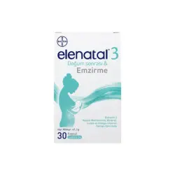 Elenatal 3 30 Kapsül - Bayer