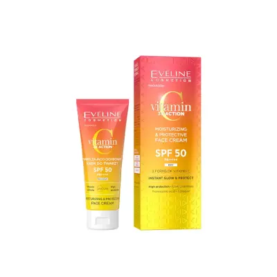 Eveline Vitamin 3X Action Moisturizing Protective Face 30 ml - 1