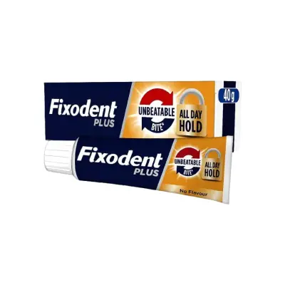 Fixodent Plus Premium Protez Diş Yapıştırıcı Krem 40gr - 1