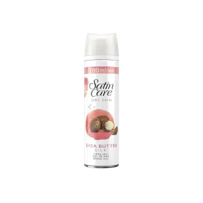 Gilette Satin Care Shea Butter Tıraş Jeli 200 ml - 1