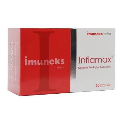 Imuneks Inflamax Optimize Zerdeçöp Takviye Edici Gıda 60 Kapsül - 2