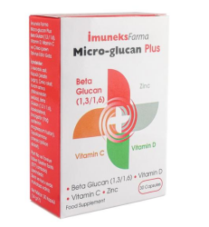 Imuneks Micro Glucan Plus Beta Glucan 30 Kapsül - Imuneks