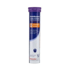 Imuneks Sambunex Kara Mürver Vitamin C + Çinko 20 Efervesan Tablet - Imuneks