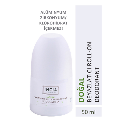 Incia Beyazlatıcı Roll On Deodorant 50 Ml - 1