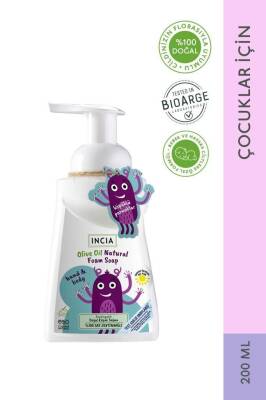 Incia Çocuklar İçin Zeytinyağlı Doğal Köpük Sabun 200 ml - 1