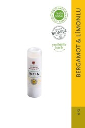Incia Doğal Bergamot ve Limonlu Dudak Besleyici 6 gr - Incia