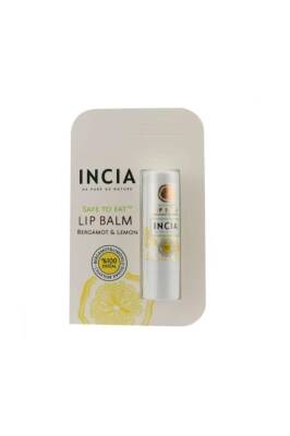Incia Doğal Bergamot ve Limonlu Dudak Besleyici 6 gr - 2