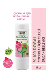 Incia Doğal Çilekli Dudak Besleyici 6 gr - 2