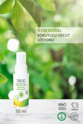 Incia Doğal Koruyucu Vücut Losyonu 50 ml - 3