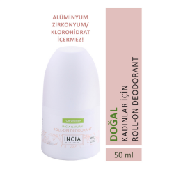 Incia Doğal Roll-On Deodorant 50 Ml - Kadınlar için - Incia