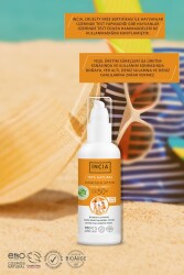 Incia Doğal Tüm Aile için Güneş Losyonu Spf50+ 100 ml - 6