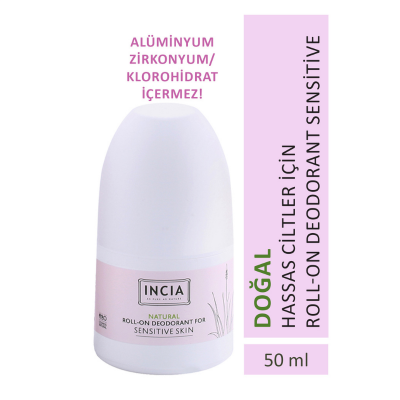 Incia Hassas Ciltler İçin Roll On Deodorant 50 Ml - 1