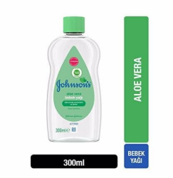 Johnson's Baby Aloe Vera Bebek Yağı 300 ml - Johnson & Johnson