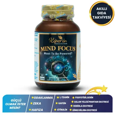 Kiperin Mind Focus 30 Kapsül - 2