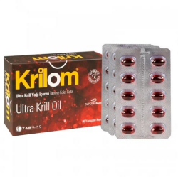 Krilom Ultra Krill Oil Takviye Edici Gıda 30 Yumuşak Kapsül - TAB İlaç