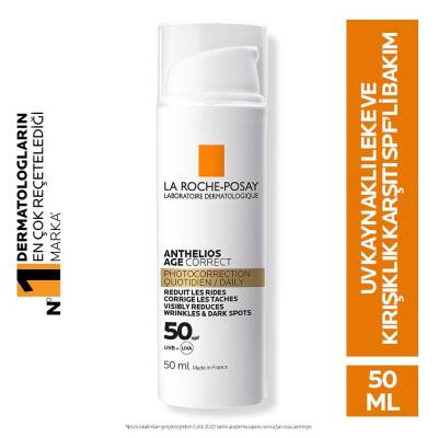 La Roche Posay Anthelios Age Correct Spf 50 Kırışıklık Karşıtı Krem 50 ml - 2