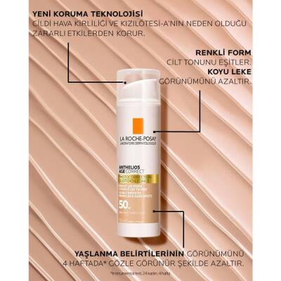 La Roche Posay Anthelios Age Correct SPF50+ Daily CC Cream 50 ml - 5