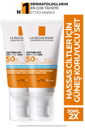 La Roche Posay Anthelios UVMune SPF50+ Nemlendirici Güneş Kremi 50 ml x 2 Adet - La Roche Posay